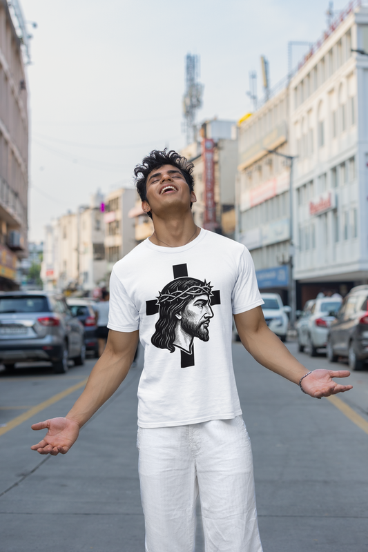 Cross & Christ Tee