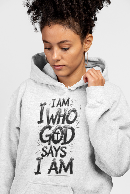 I AM WHO GOD SAYS I AM Hoodie